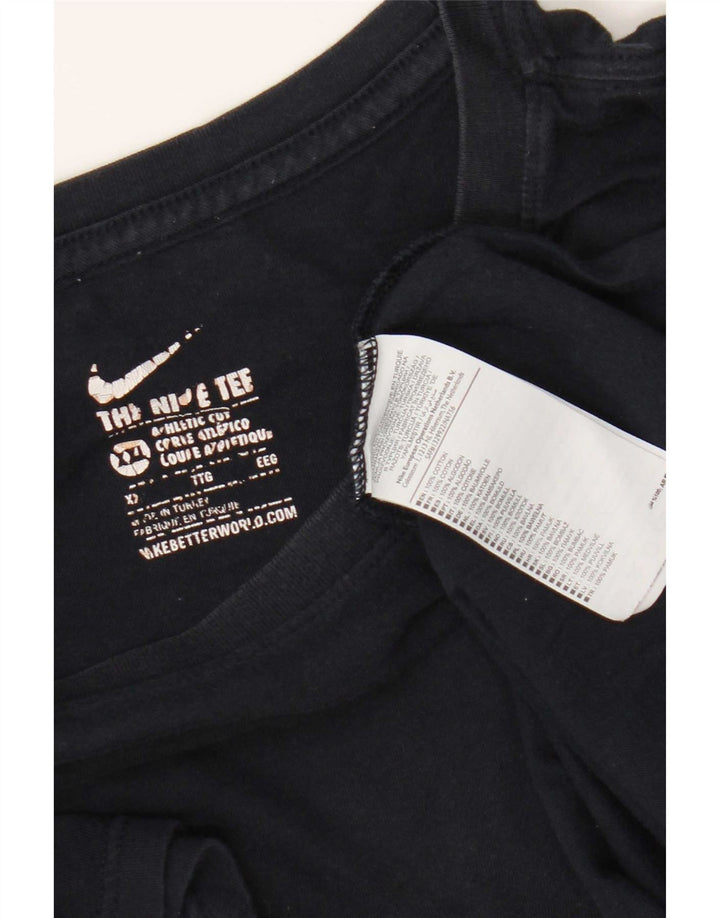 Koszulka męska Nike Top 2XL, granatowa, bawełniana