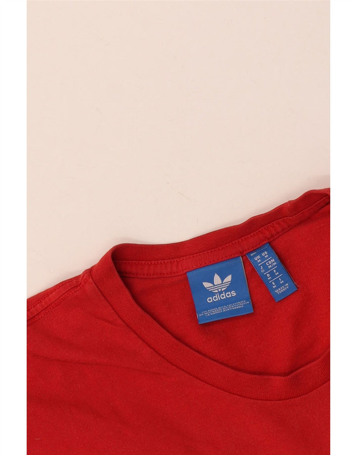 Męska koszulka graficzna Adidas Top Medium Red