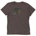 Męski T-shirt z grafiką Nike Dri Fit, mały, szary, bawełniany
