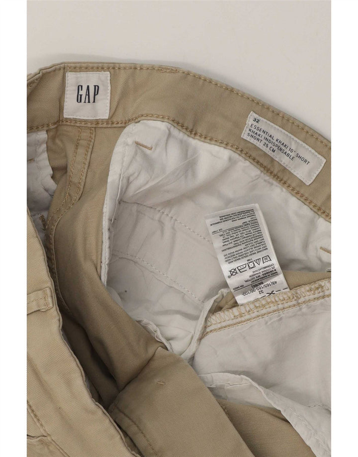Męskie spodenki chino Gap W32, średnia bawełna khaki