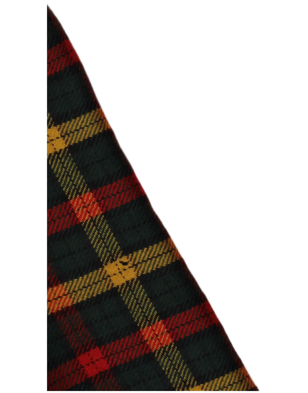 Doskonała damska marynarka zapinana na 3 guziki IT 46, duża, zielona, dziewicza wełna w kratkę