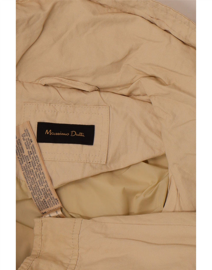 Damska kurtka parka z kapturem Massimo Dutti UK 10 Small Beige