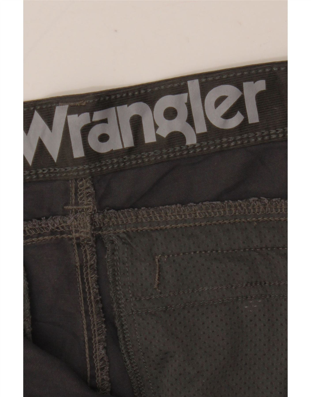 Męskie proste spodnie codzienne Wrangler W33 L33 szare