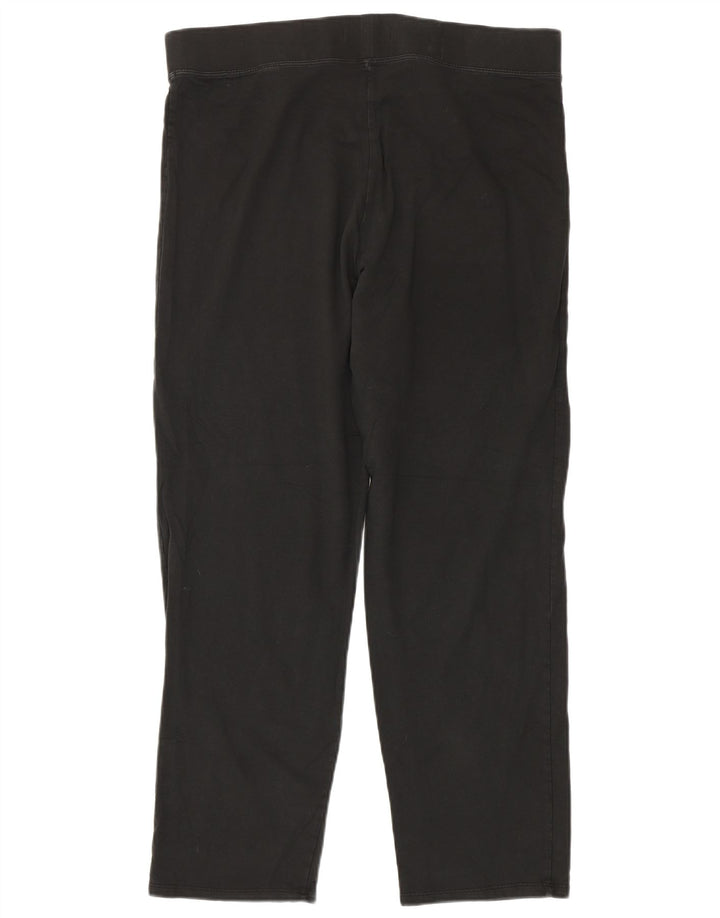Legginsy damskie MARKS & SPENCER UK 18 XL, czarne, bawełniane