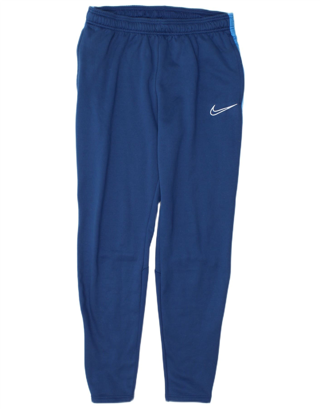 Męskie spodnie dresowe Nike Dri Fit, poliester w kolorze średnioniebieskim
