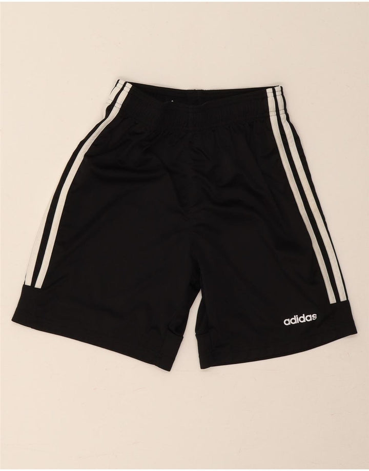 Adidas Chłopięce Spodenki Sportowe Climalite 13-14 Lat Czarny Poliester