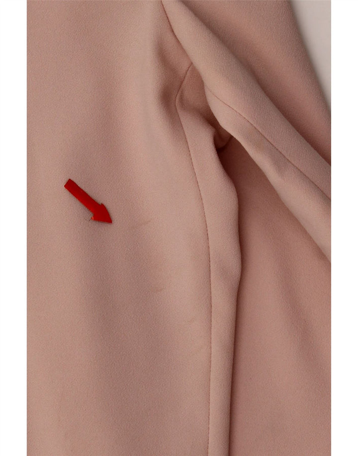 Spodnie damskie Zara Slim Chino, małe, W27 L26, różowy poliester