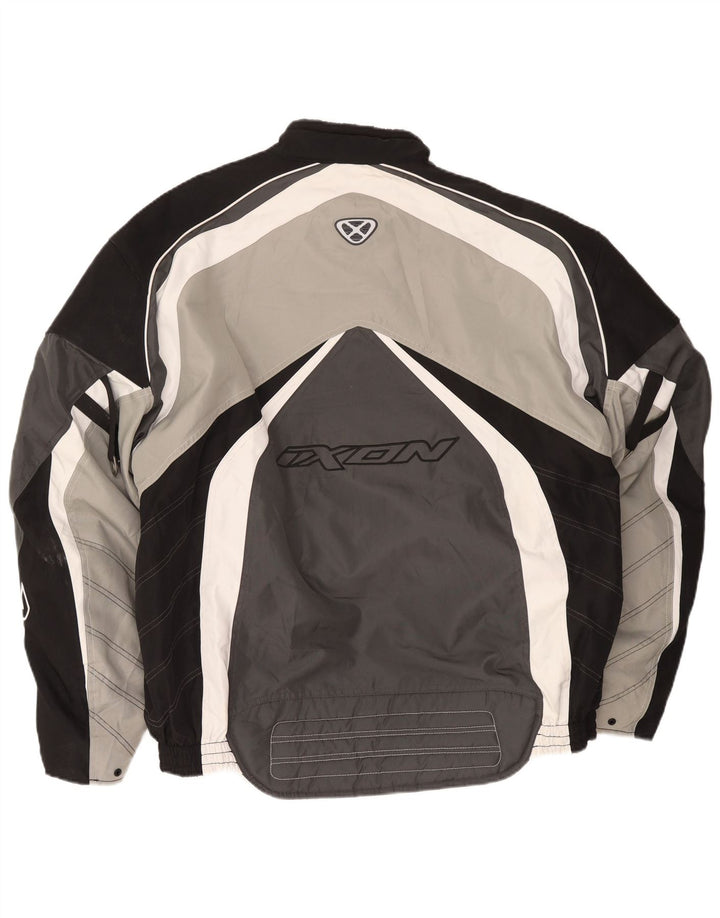 Męska kurtka Ixon Graphic Racer UK 50 5XL w kolorze szarym