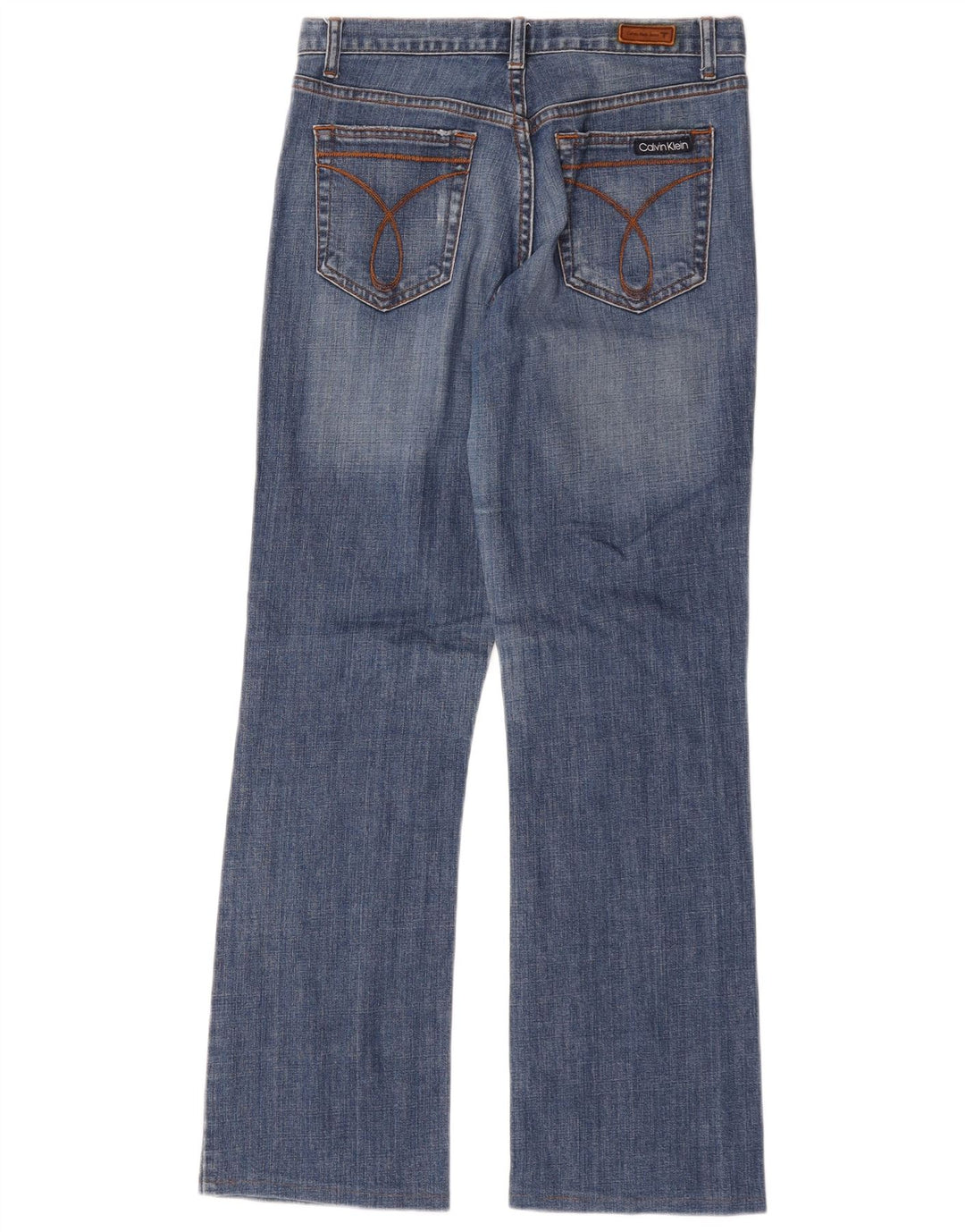 Damskie jeansy Calvin Klein Bootcut US 6 Medium W32 L31 Niebieska bawełna