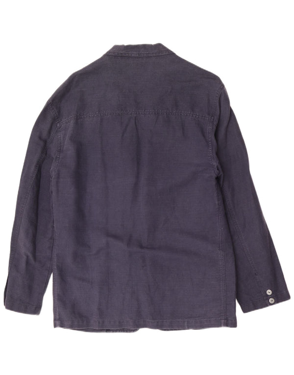 Trussardi Jeans Męska marynarka zapinana na 2 guziki UK 42 XL Granatowa pościel
