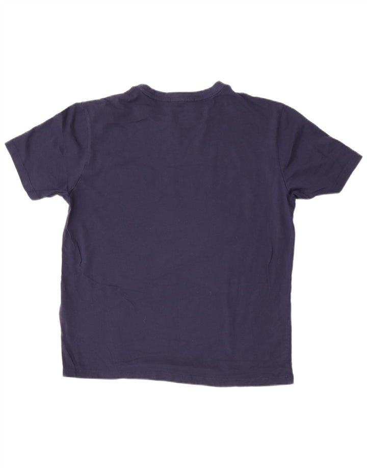 T-shirt męski Liu Jo, średni, granatowy, bawełniany