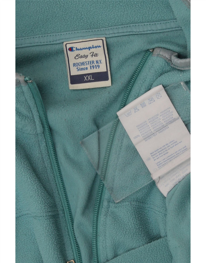 Damska kurtka polarowa Champion Easy Fit UK 20 2XL Niebieski poliester