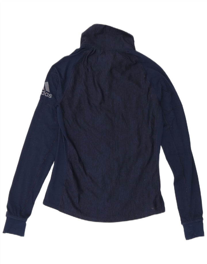 Damski dres Adidas Graphic Pullover Top UK 8/10 Mały granatowy