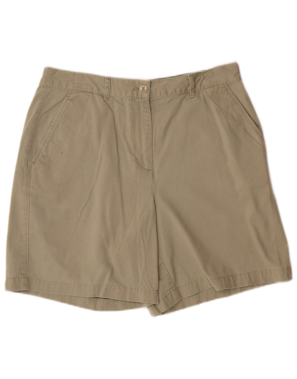 RALPH LAUREN Damskie spodenki Chino US 10 Large W32, bawełna khaki