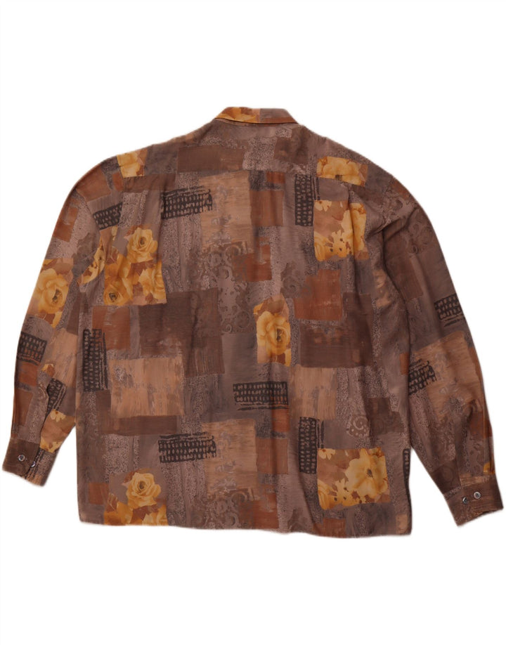 Koszula męska Angelo Litrico rozmiar 45/46 2XL Wielobarwna patchworkowa wiskoza