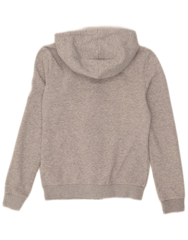 Damski sweter Puma z kapturem i zamkiem UK 6 XS, szara bawełna