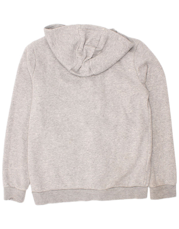 Adidas Chłopięcy Sweter Z Kapturem 11-12 Lat Szary Nakrapiane Bawełny