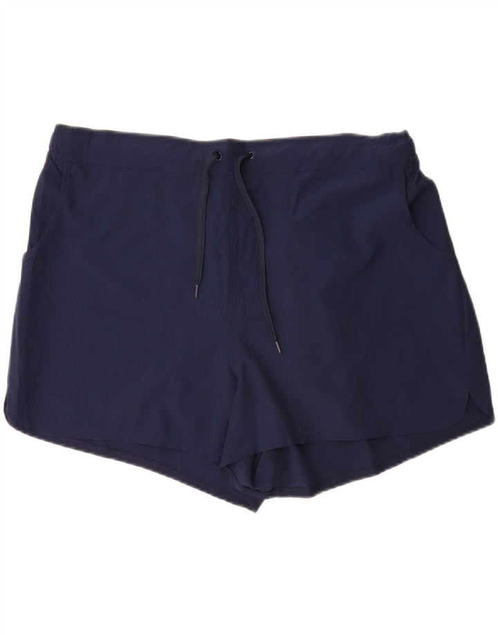 Damskie spodenki sportowe Mountain Warehouse UK 18 XL, granatowe, poliestrowe