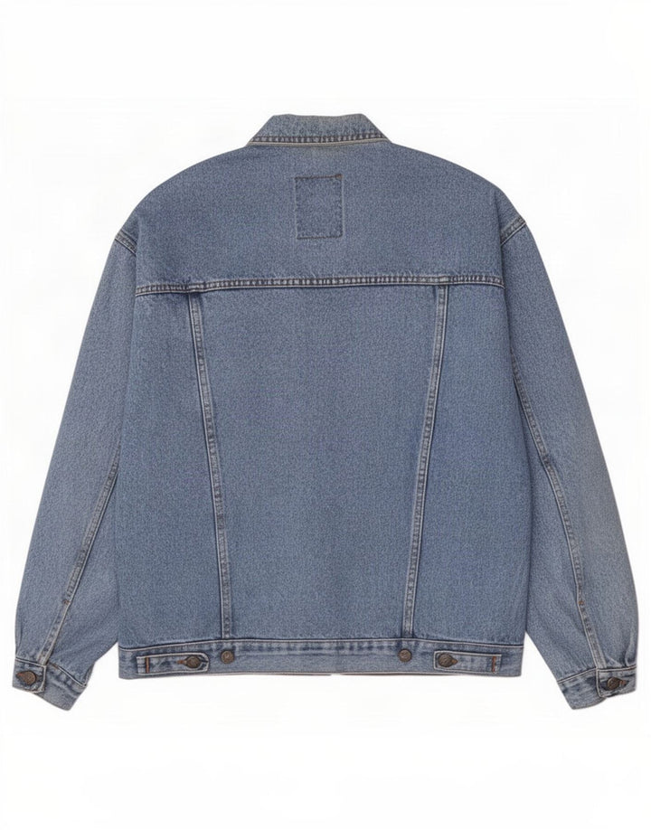 Męska kurtka dżinsowa CLARK UK 42 XL niebieska