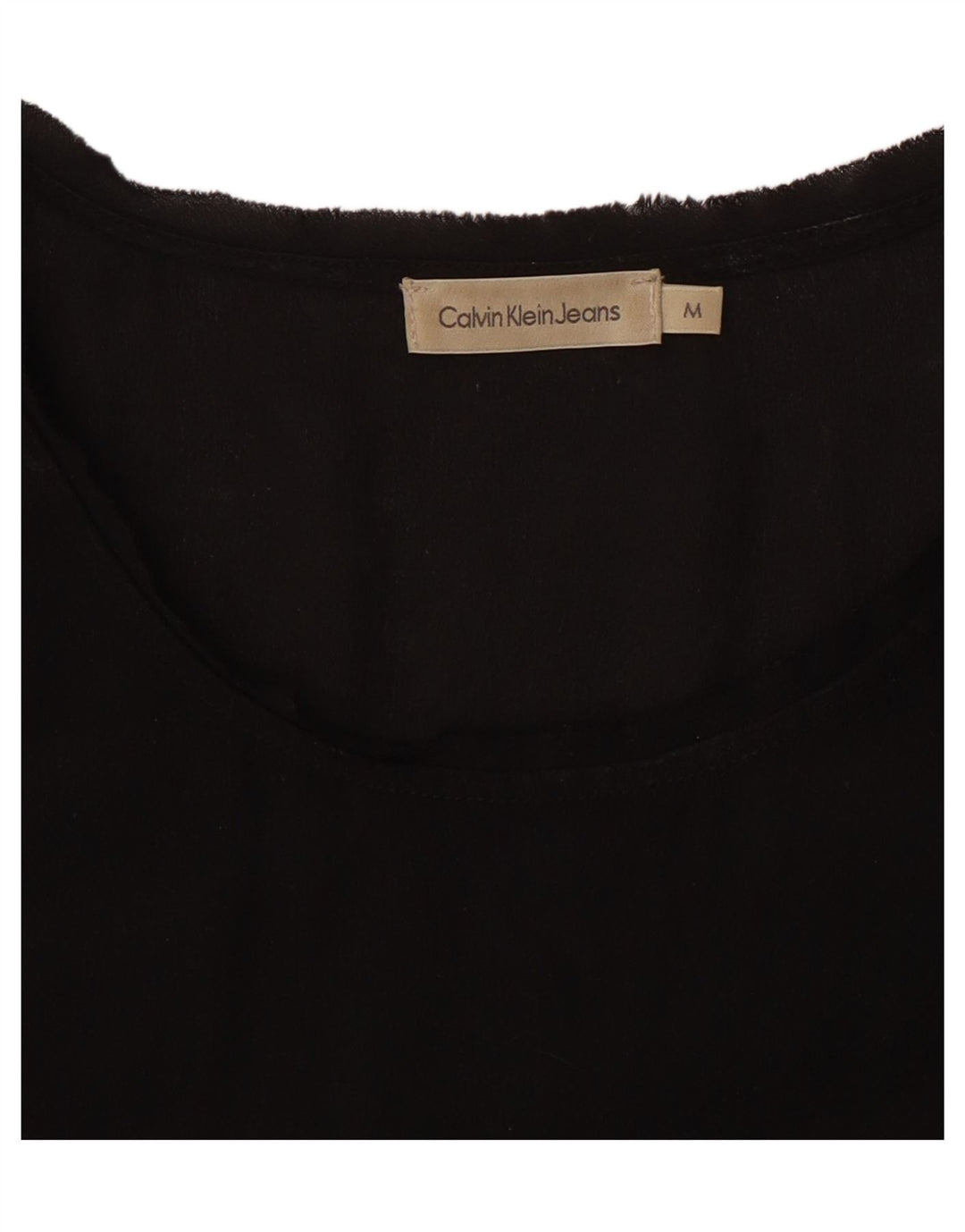 Bluzka damska Calvin Klein Jeans Top UK 14 Medium Black