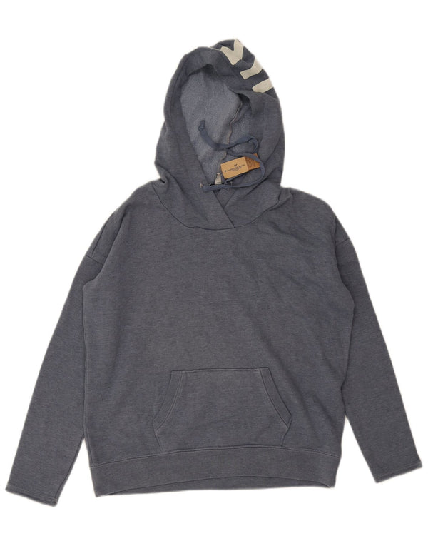 Damska bluza z kapturem American Eagle Graphic Oversize UK 10 Small Grey