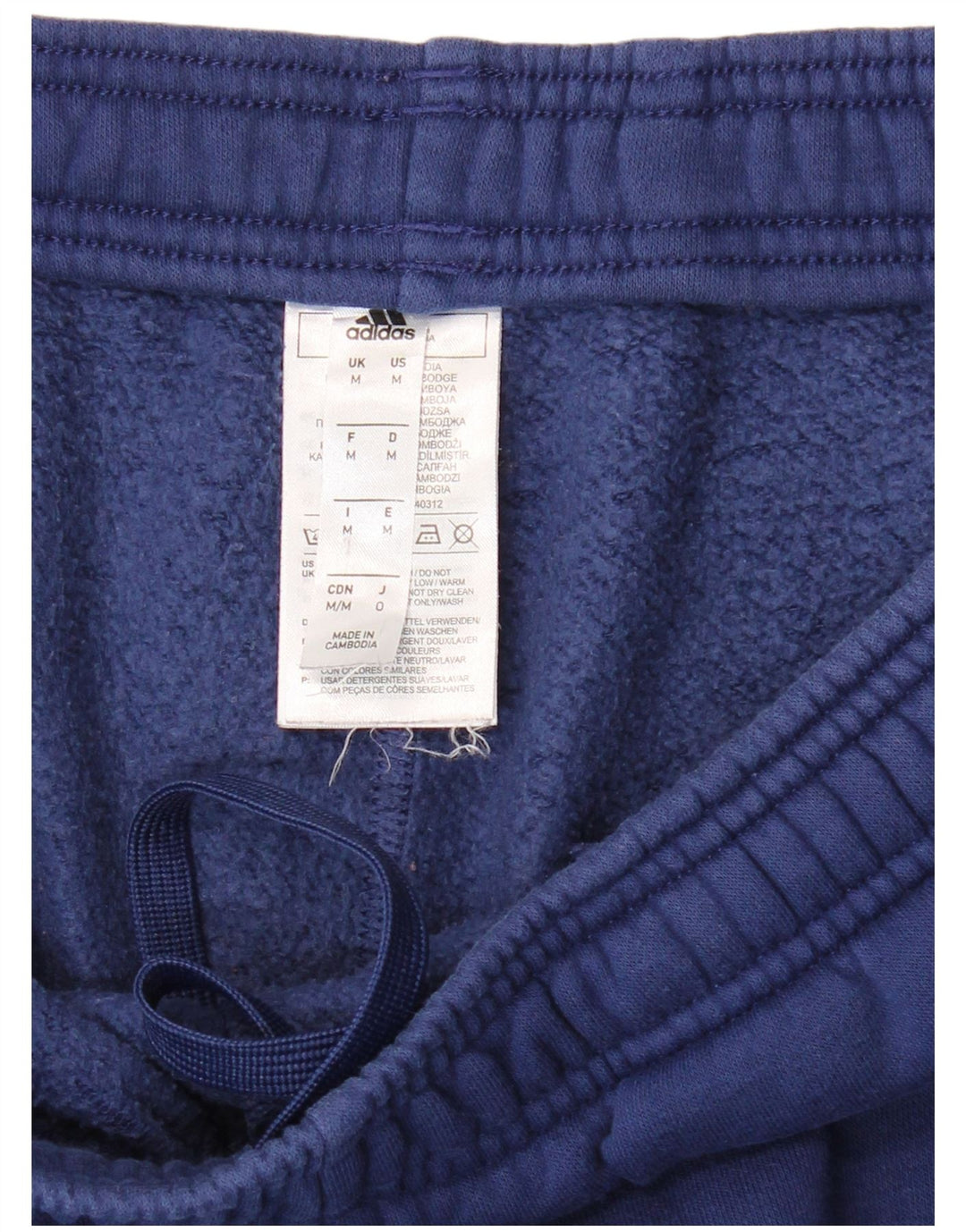 Męskie spodnie dresowe ADIDAS Joggers Średni granatowy, bawełniany