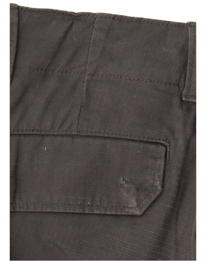 DICKIES Mens Slim Cargo Trousers W31 L31 Grey Cotton