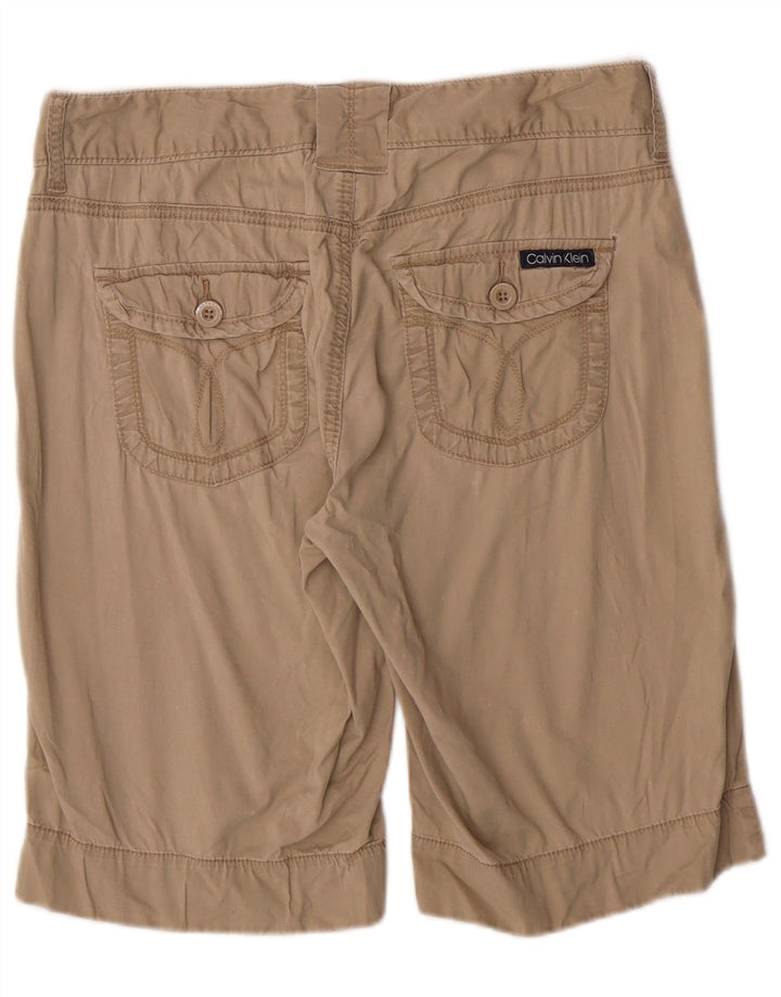 Damskie szorty Calvin Klein Jeans US 8 Medium W30 Beżowy Klasyczny