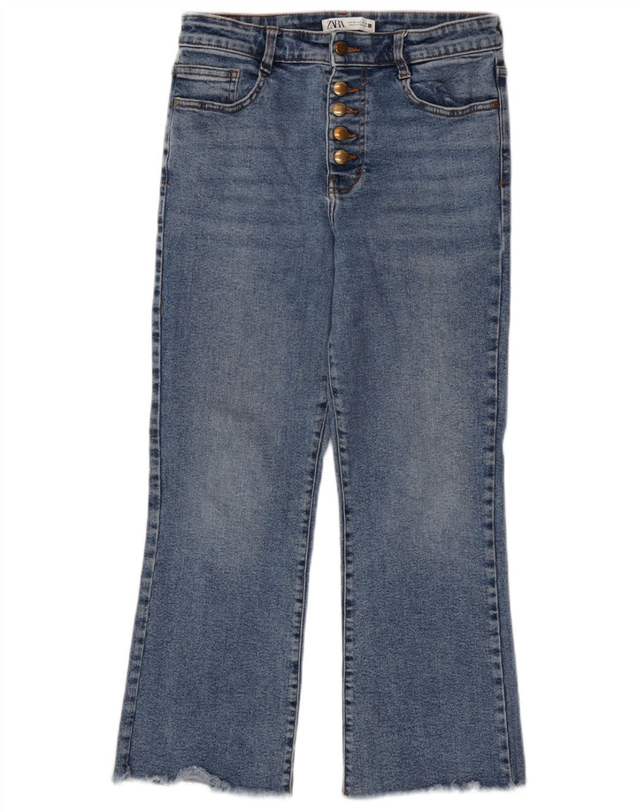 Damskie jeansy Bootcut Zara EU 38 Small W28 L25 Niebieskie bawełniane