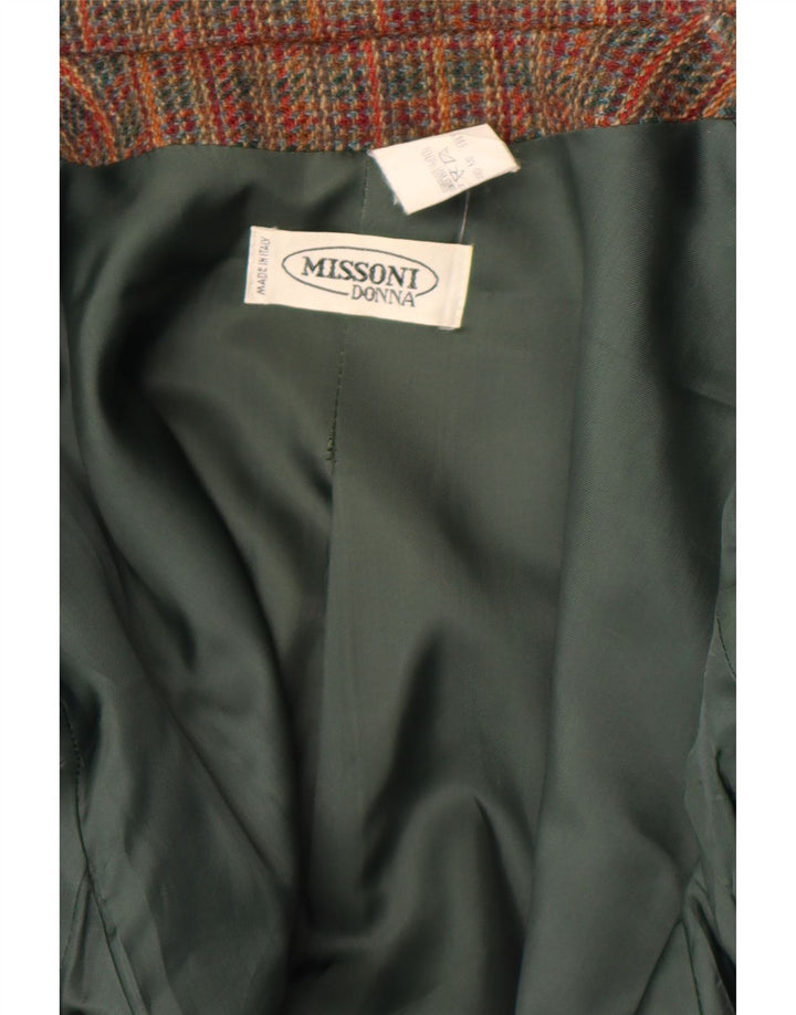 Damska marynarka Missoni UK 12, średnia, wielobarwna, klasyczna w paski