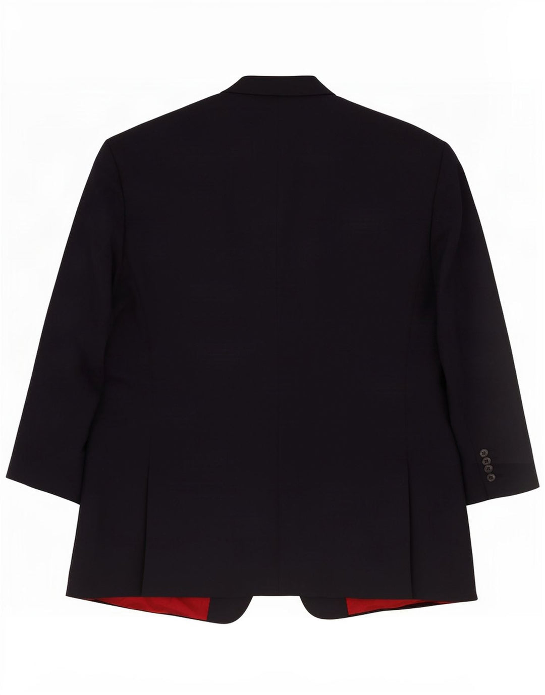 Męska marynarka Pierre Cardin zapinana na 3 guziki IT 54 2XL Granatowa wełna