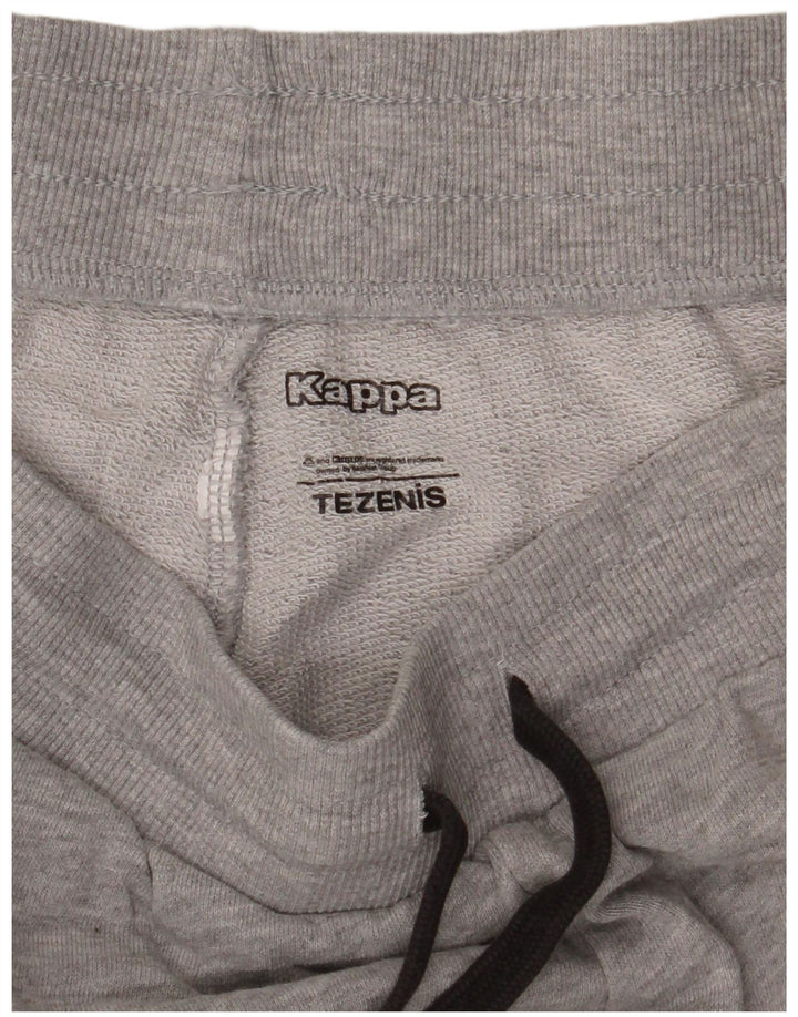 Męskie spodnie dresowe KAPPA Tezenis Joggers w kolorze średnioszarym