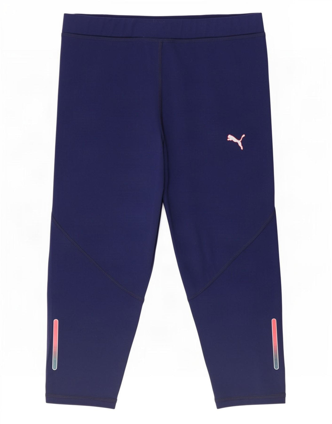 Damskie legginsy Capri Puma UK 10, małe, granatowe, poliestrowe