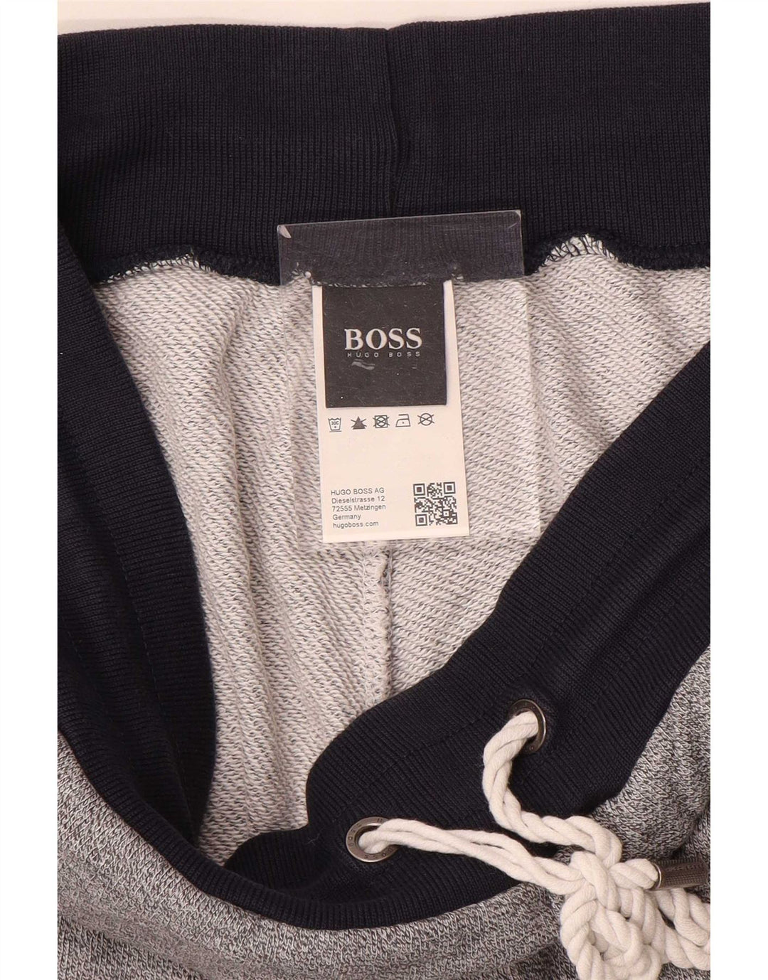 Męskie spodnie dresowe Hugo Boss Joggery w kolorze średnioszarym