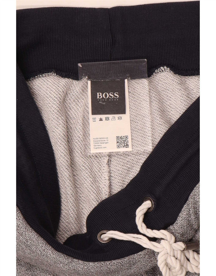 Męskie spodnie dresowe Hugo Boss Joggery w kolorze średnioszarym