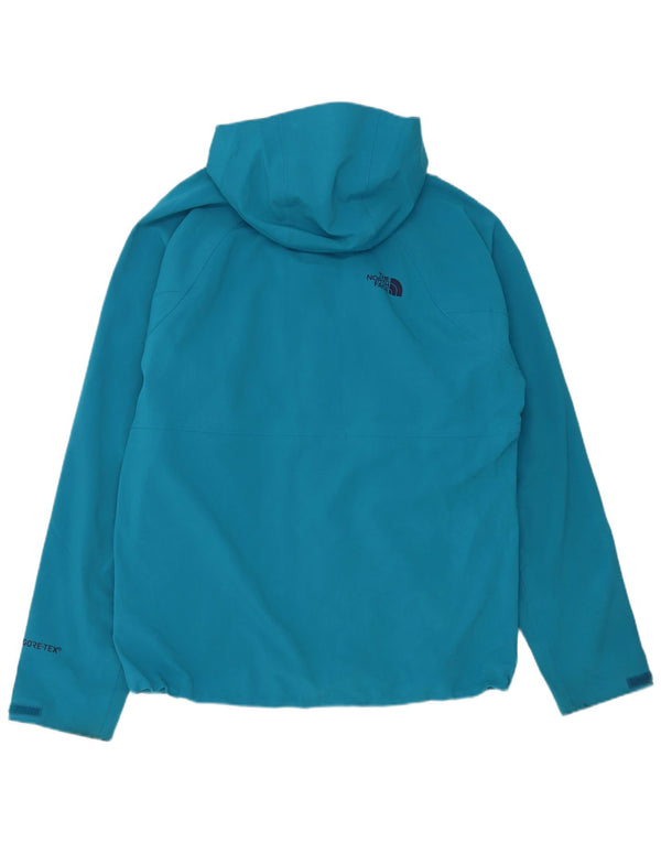 Męska kurtka przeciwdeszczowa z kapturem The North Face UK 40, duża niebieska