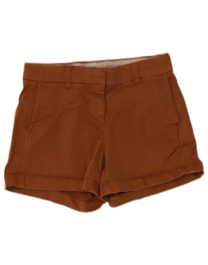 Damskie spodenki chino J. CREW US 2 XS W28, brązowa bawełna