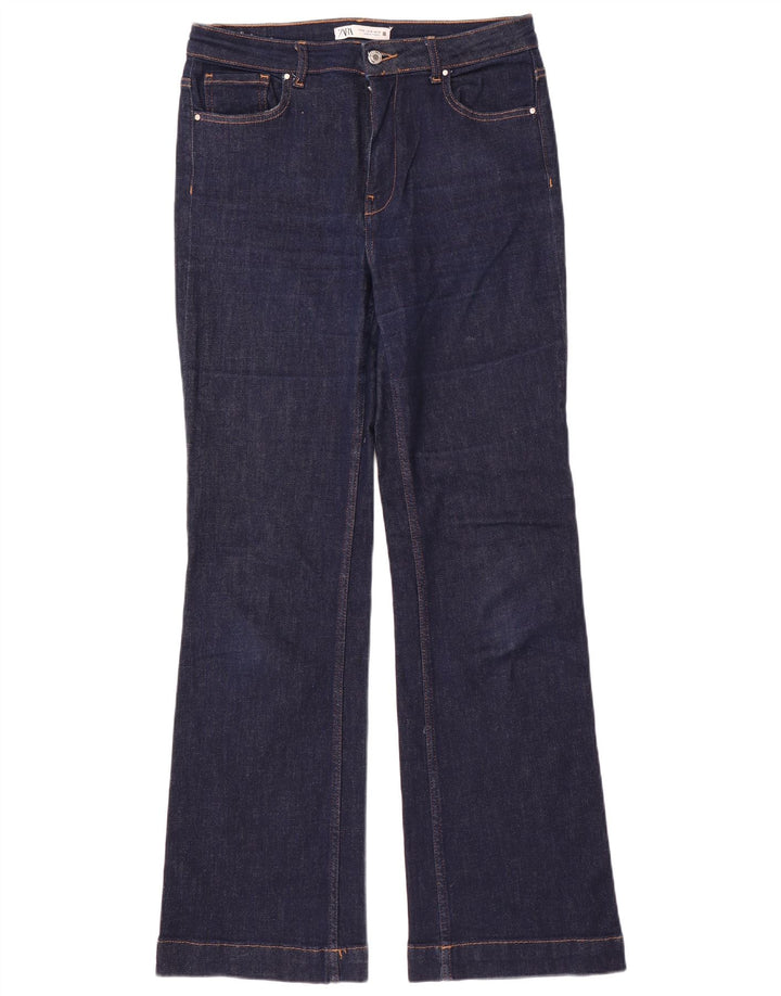 Jeansy damskie Bootcut Zara EU 42 Large W32 L34 Granatowe