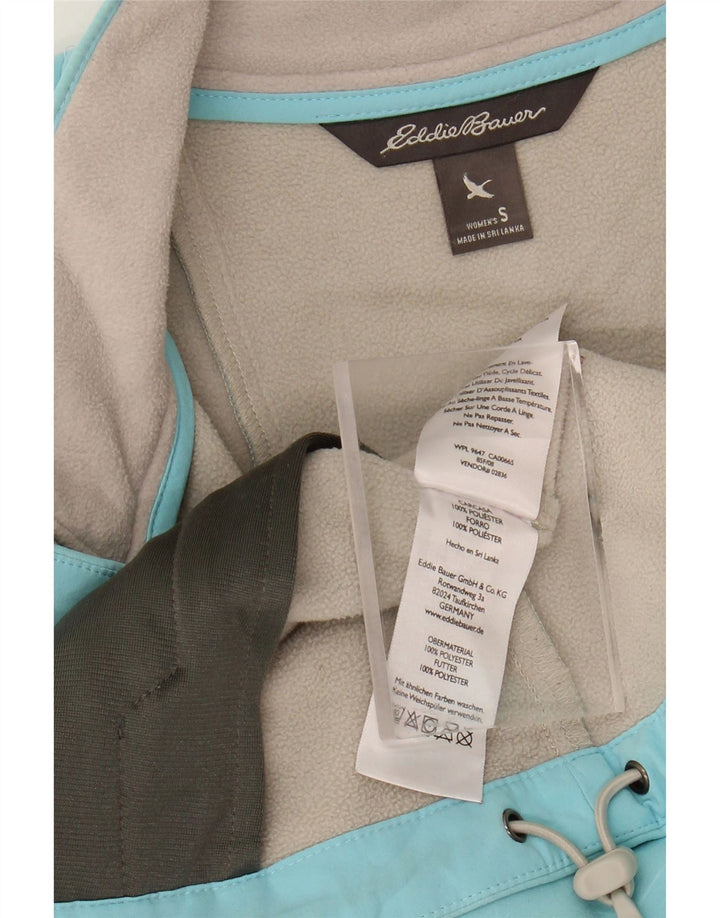 EDDIE BAUER Womens Tracksuit Top Jacket UK 10 Small Blue Polyester Vintage Eddie Bauer and Second-Hand Eddie Bauer from Messina Hembry 
