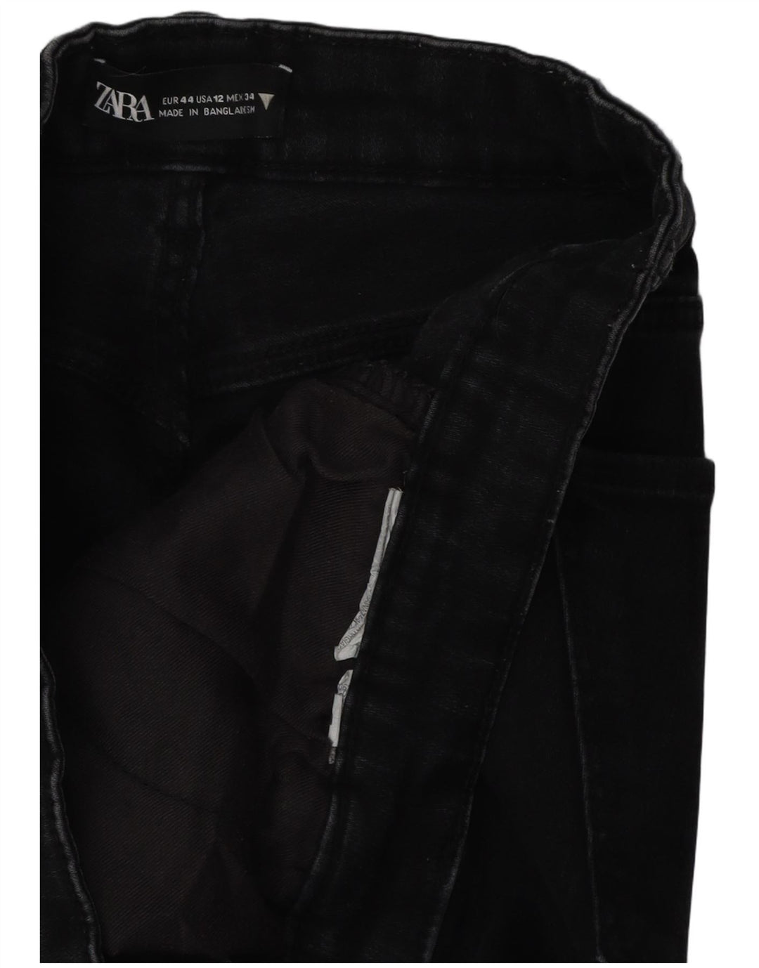 Dżinsy damskie Zara EU 44 XL W34 L26 czarne