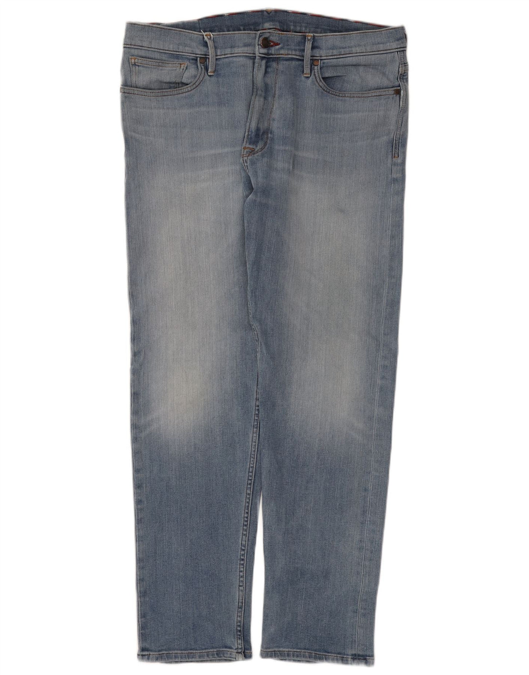 Marks & Spencer Męskie jeansy slim W34 L31 Niebieskie bawełniane