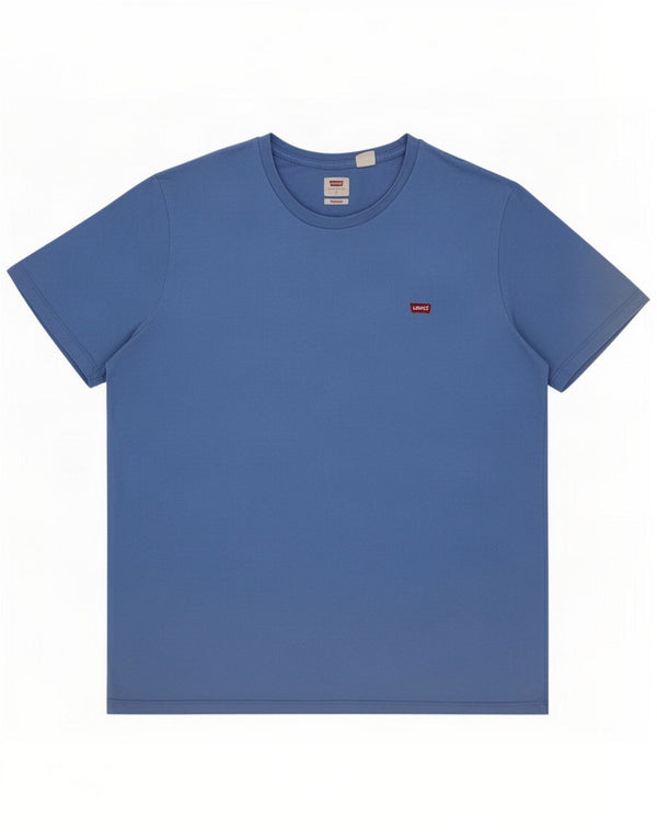Męski standardowy t-shirt Levi's, duży, niebieski, bawełniany