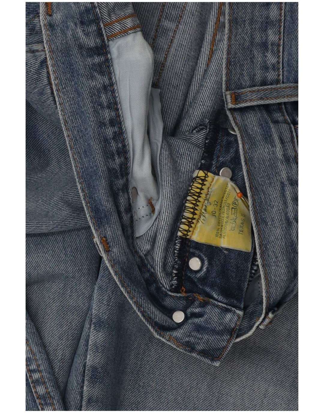 Męskie jeansy WRANGLER Texas Straight W30 L32 Niebieskie, bawełniane