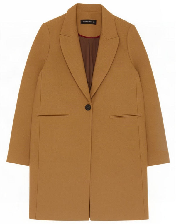 Płaszcz damski Zara UK 14 Large Brown