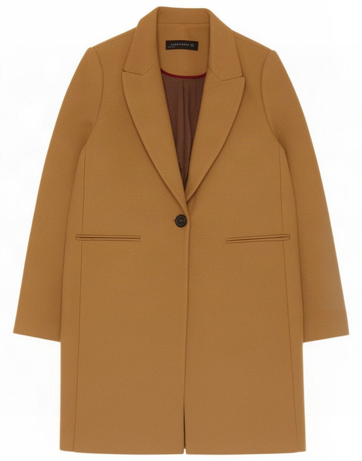 Płaszcz damski Zara UK 14 Large Brown