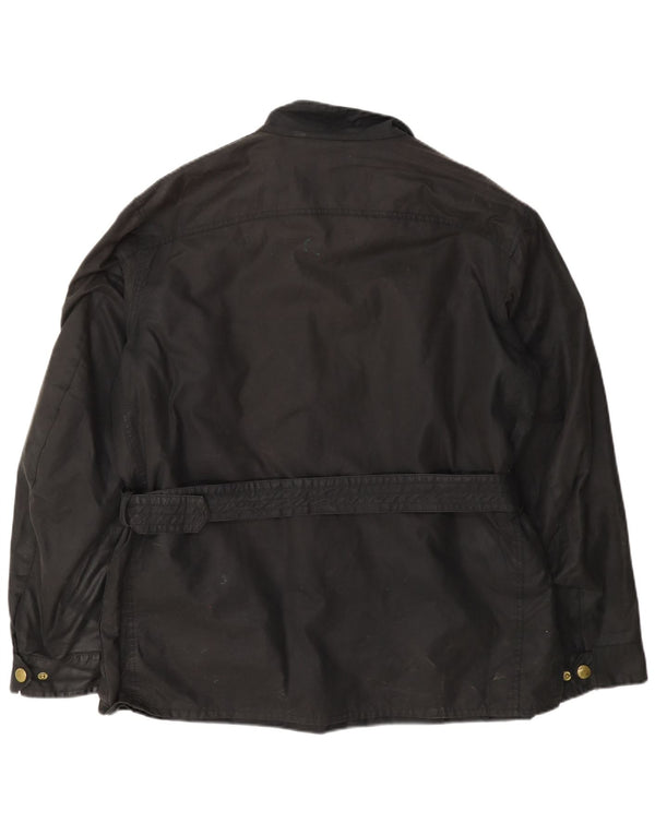 Kurtka męska Barbour z woskowanej bawełny UK 42 XL w kolorze czarnym
