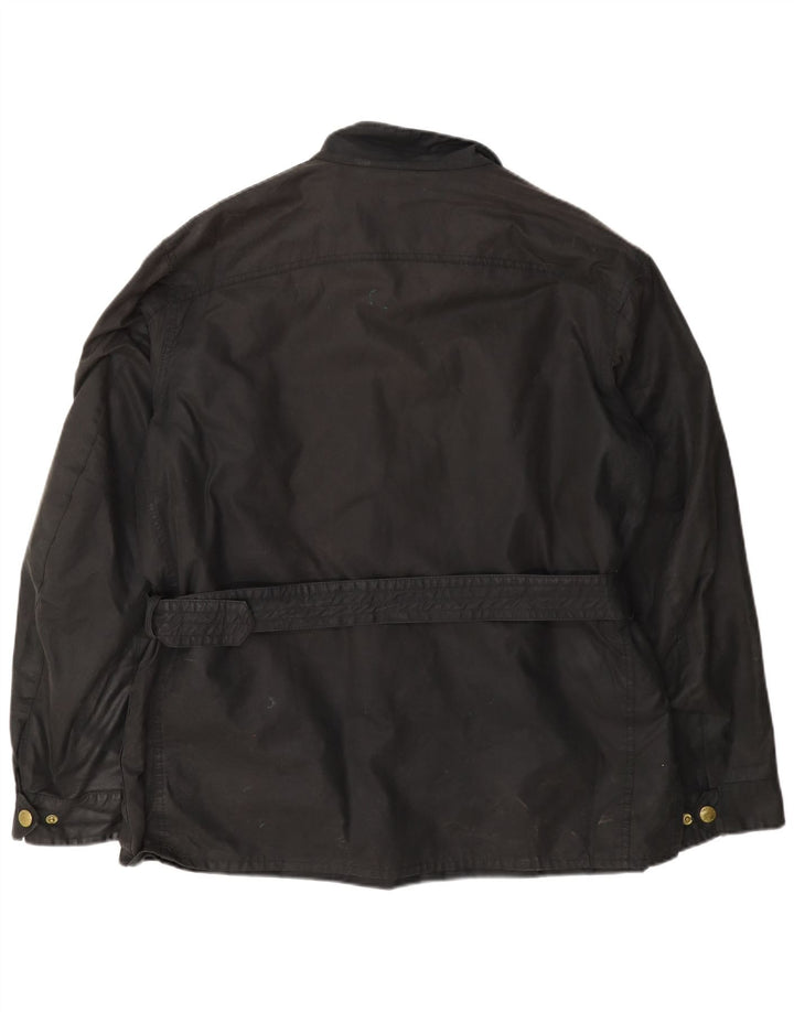 Kurtka męska Barbour z woskowanej bawełny UK 42 XL w kolorze czarnym