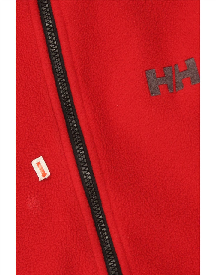 Męska kurtka polarowa Helly Hansen UK 40, duża, czerwona, poliestrowa