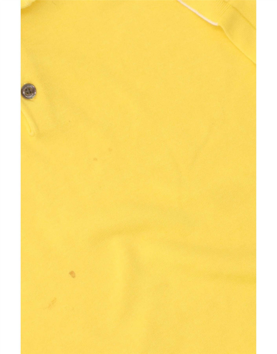 Męska koszulka polo Massimo Dutti XL, żółta, bawełniana