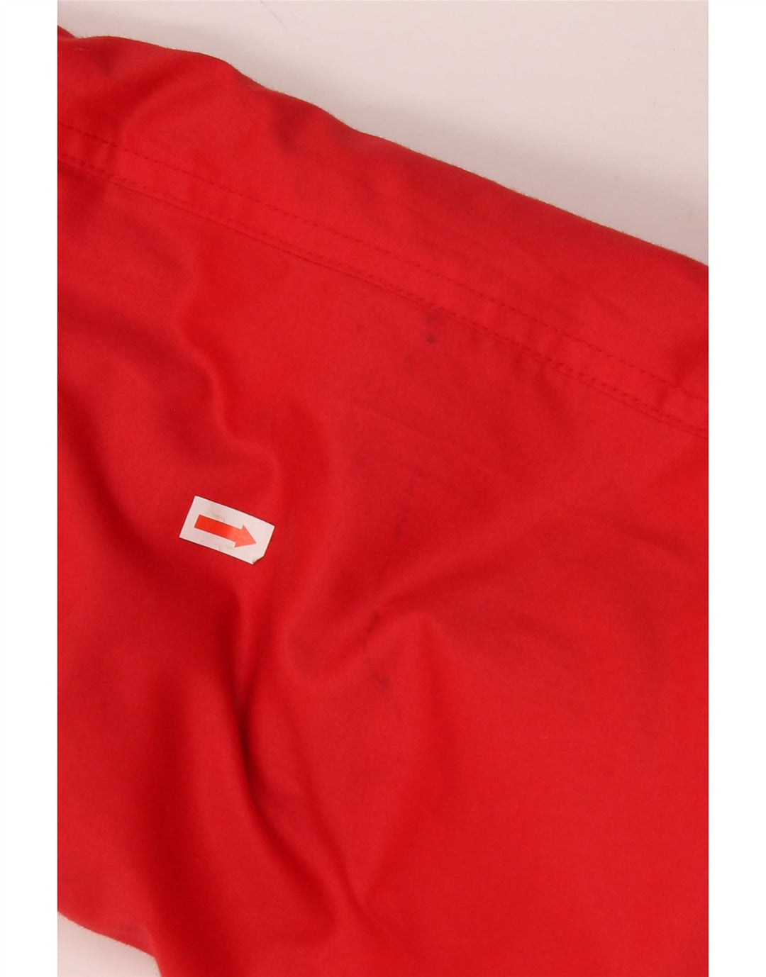 DUBIN Mens Padded Bomber Jacket IT 46 Small Red Cotton Vintage Dubin and Second-Hand Dubin from Messina Hembry 